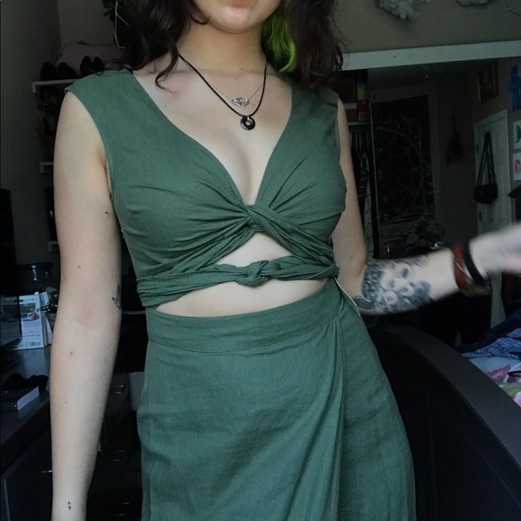 Happy X Nature Kate Hudson tie dress. - Picture 4 of 7